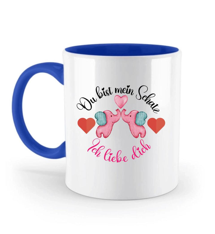 Sprüch Tasse-Du bist mein Schatz-Geschenke für freund persönlich - printpod.de