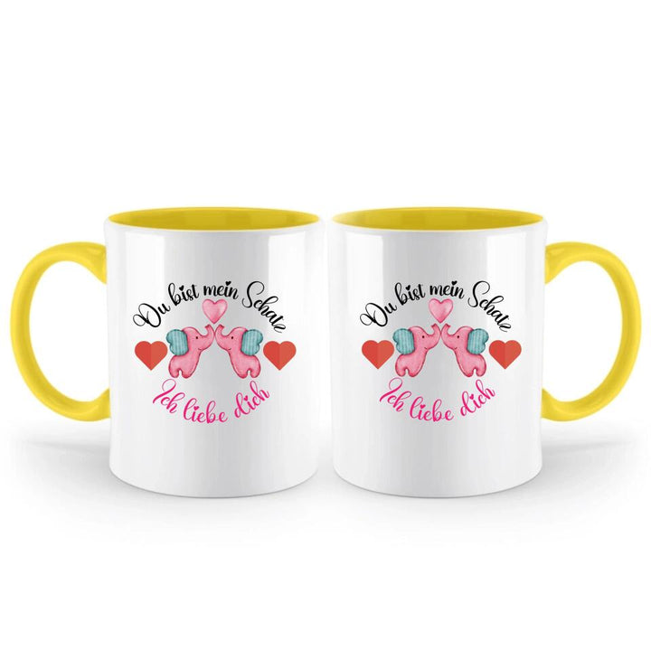 Sprüch Tasse-Du bist mein Schatz-Geschenke für freund persönlich - printpod.de