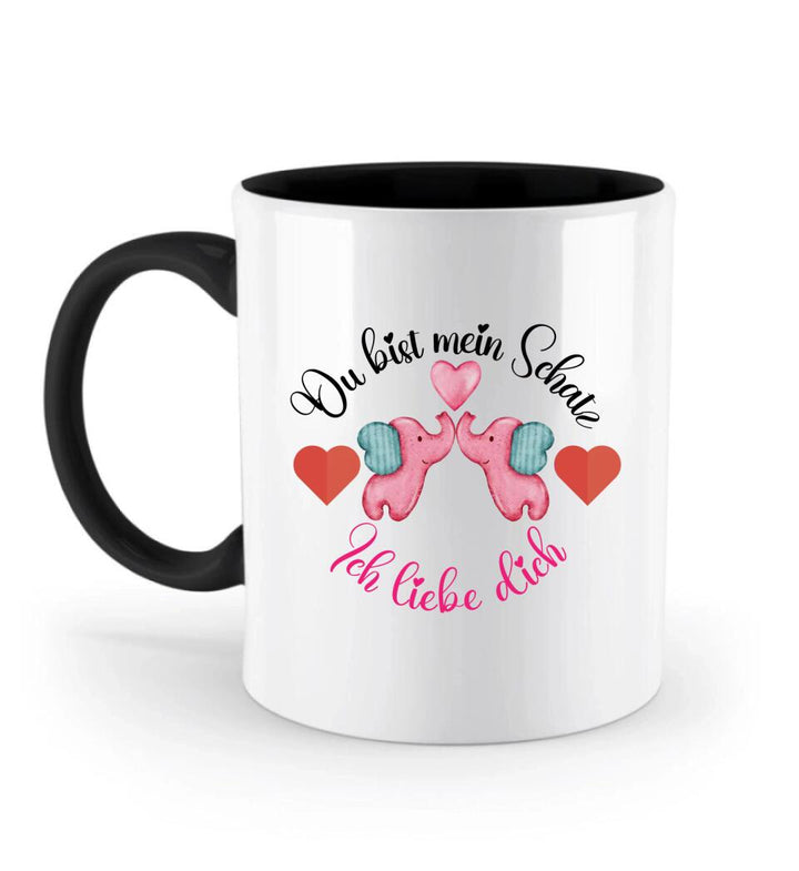 Sprüch Tasse-Du bist mein Schatz-Geschenke für freund persönlich - printpod.de