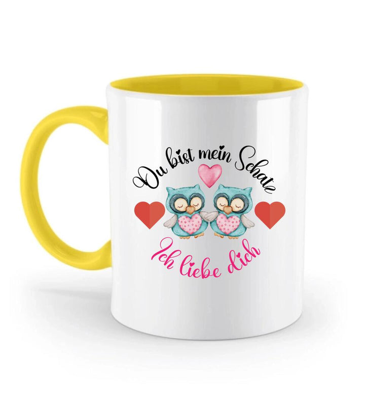 Du bist mein Schatz - Ich liebedich Sprüche für kaffeetasse - printpod.de