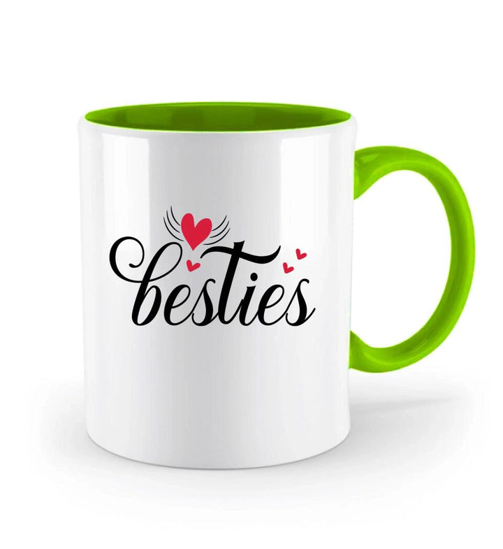 Vier Besties Tasse - Beste Freundin Geschenk Personalisiert Tasse - printpod.de