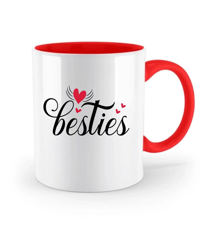 Vier Besties Tasse - Beste Freundin Geschenk Personalisiert Tasse - printpod.de