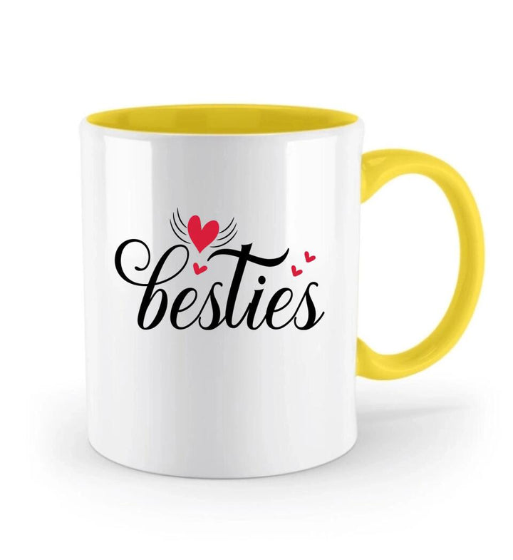 Vier Besties Tasse - Beste Freundin Geschenk Personalisiert Tasse - printpod.de