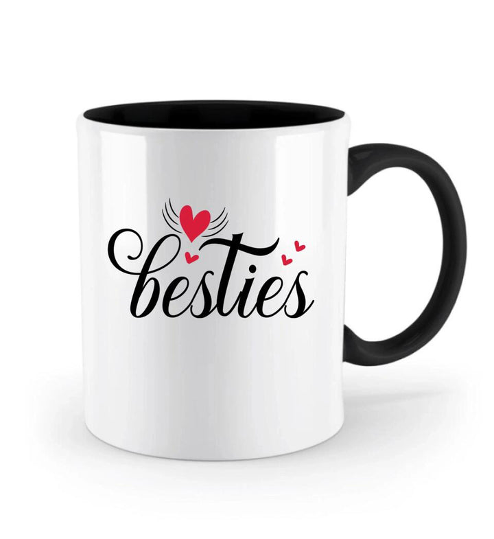 Vier Besties Tasse - Beste Freundin Geschenk Personalisiert Tasse - printpod.de