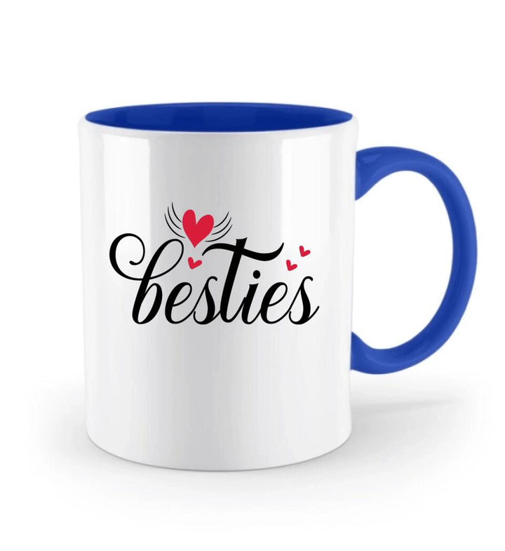 Vier Besties Tasse - Beste Freundin Geschenk Personalisiert Tasse - printpod.de