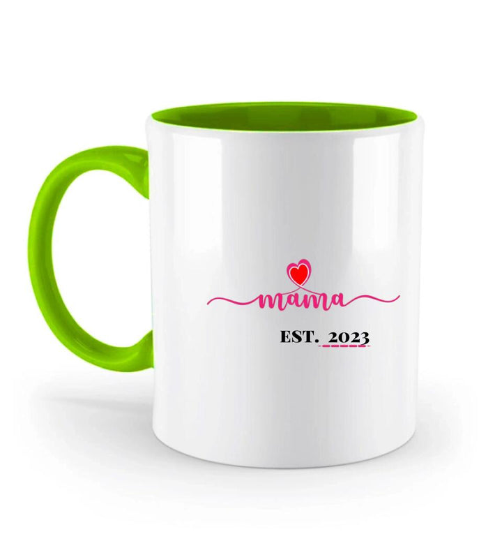 Mama Mug - Est. Jahr - Personalisierte Tasse - Spruch Tasse - printpod.de