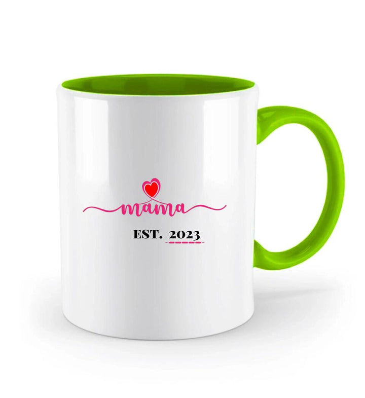 Mama Mug - Est. Jahr - Personalisierte Tasse - Spruch Tasse - printpod.de