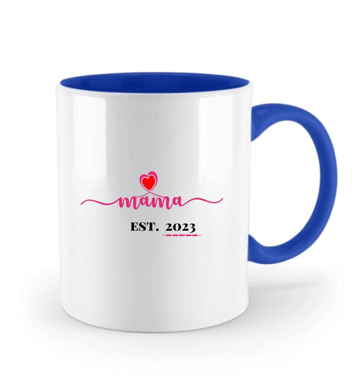 Mama Mug - Est. Jahr - Personalisierte Tasse - Spruch Tasse - printpod.de