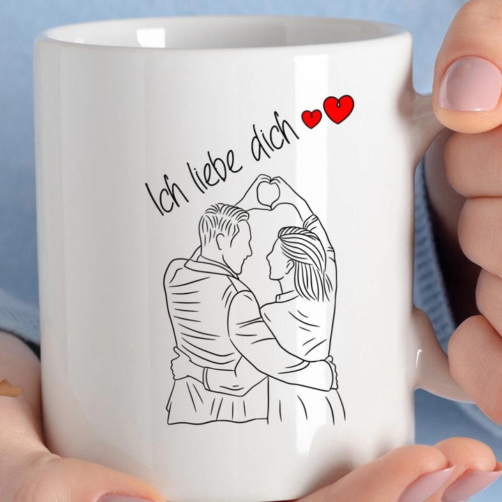 Paar Tasse - Personalisierte geschenke für den partner - printpod.de