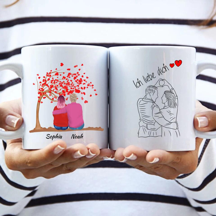 Paar Tasse - Personalisierte geschenke für den partner - printpod.de