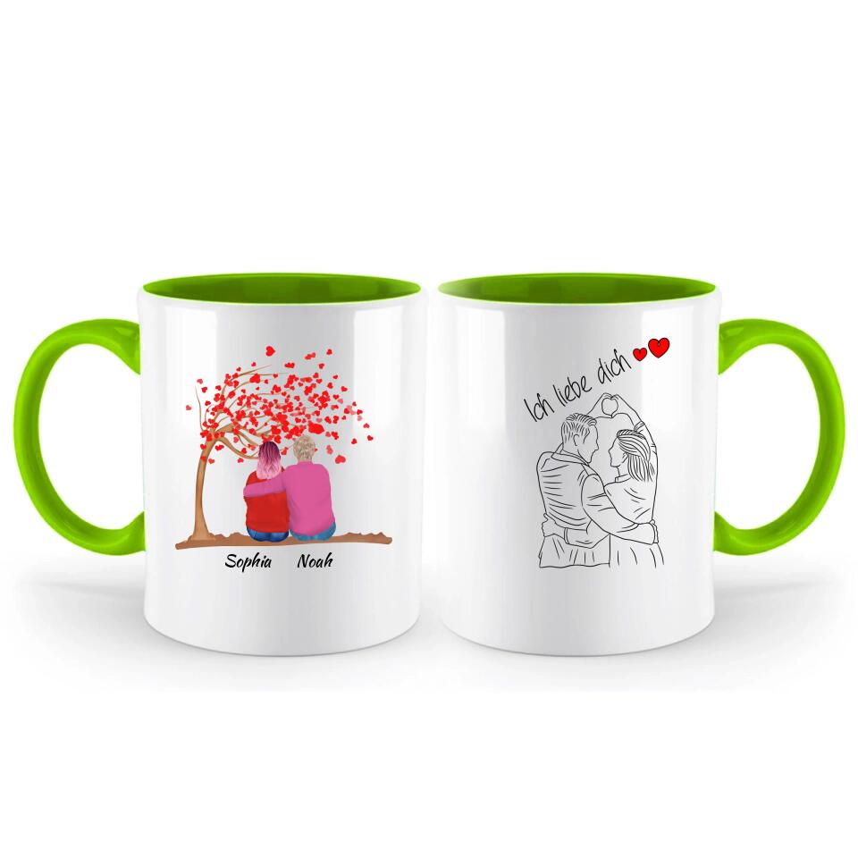 Paar Tasse - Personalisierte geschenke für den partner - printpod.de