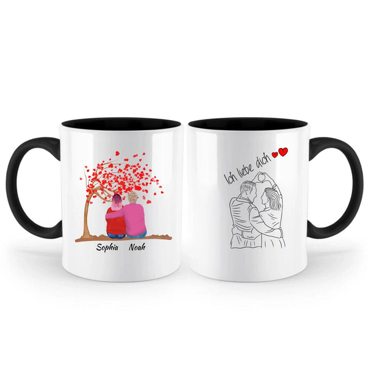 Paar Tasse - Personalisierte geschenke für den partner - printpod.de