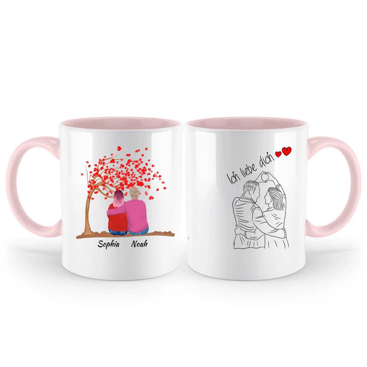 Paar Tasse - Personalisierte geschenke für den partner - printpod.de