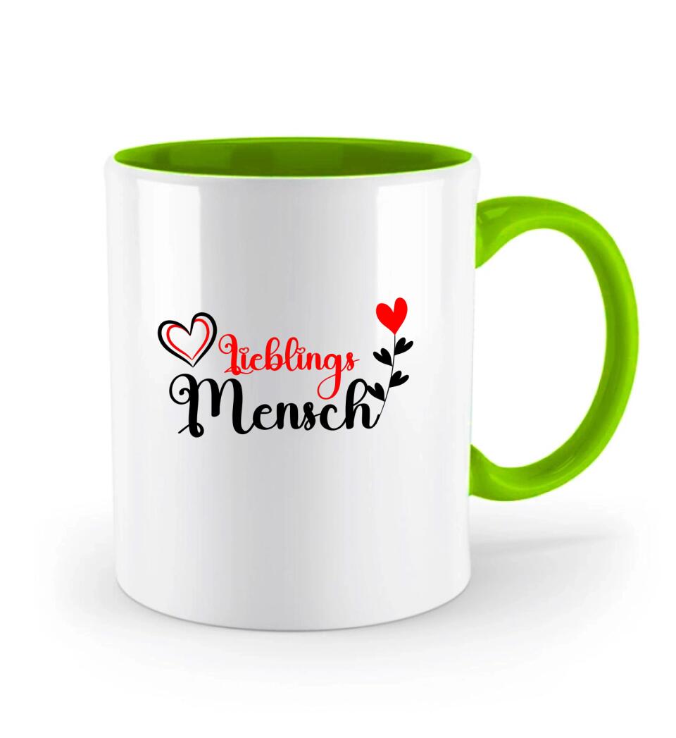 Personalisierte Tasse mit Hund und Frauen - printpod.de