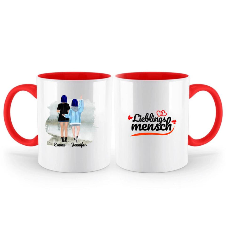 Beste Freunde Tasse - printpod.de