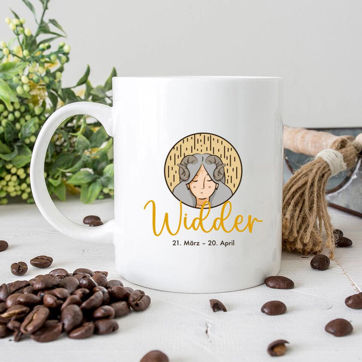 Tasse Sternzeichen, Personalisierte Tasse - printpod.de