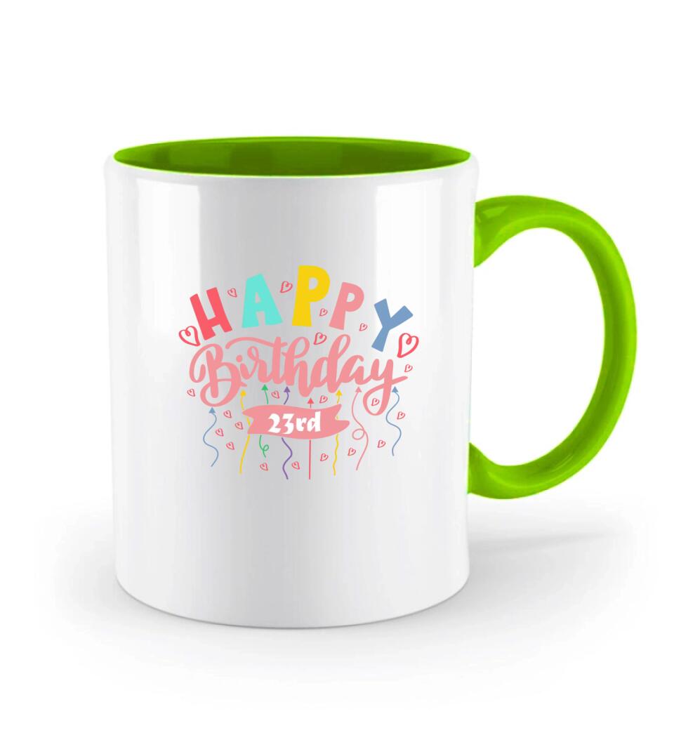 Geburtstag Tasse - Personalisierte Geschenke zum Geburtstag - printpod.de