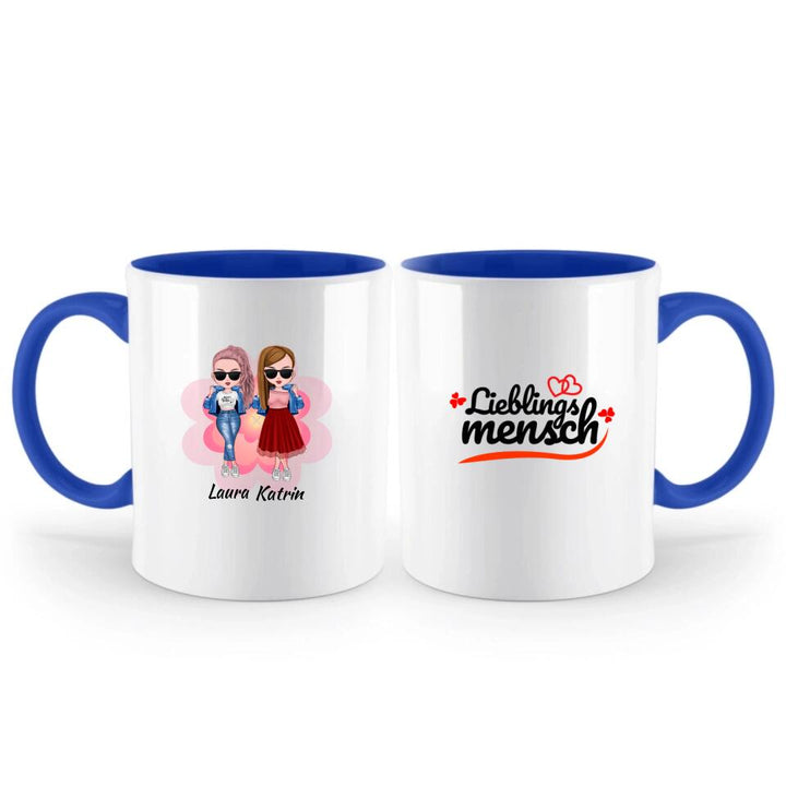 Lieblingsmensch Tasse - Geschenkideen für den Freundin - printpod.de