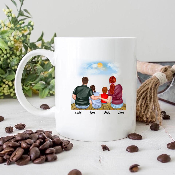 Happy Family-Frohe Familie - printpod.de