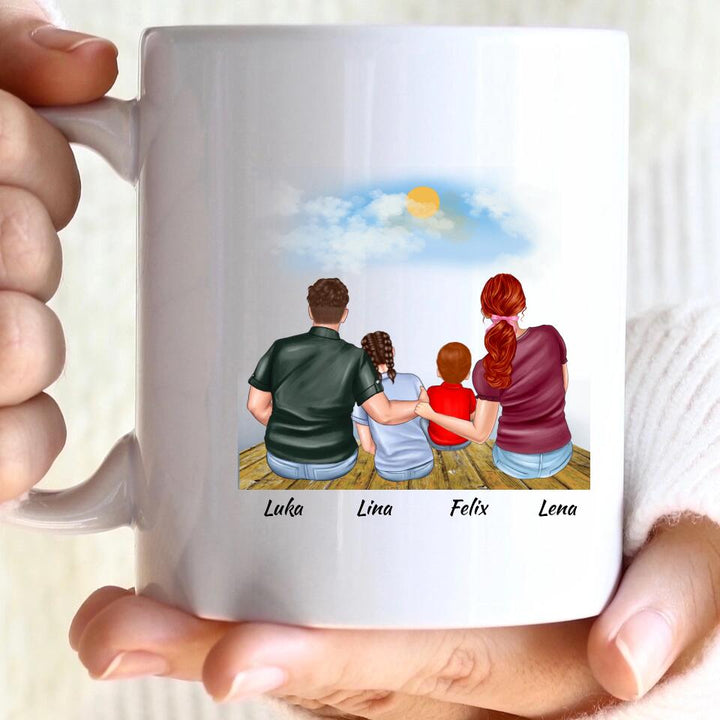 Happy Family-Frohe Familie - printpod.de