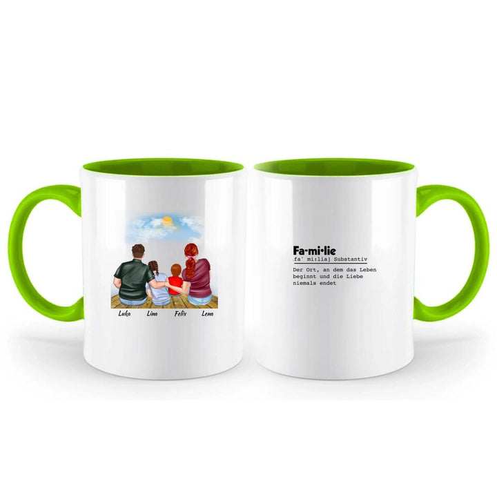 Happy Family-Frohe Familie - printpod.de