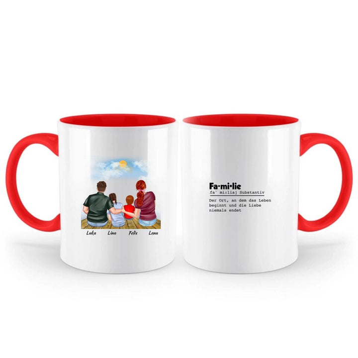 Happy Family-Frohe Familie - printpod.de