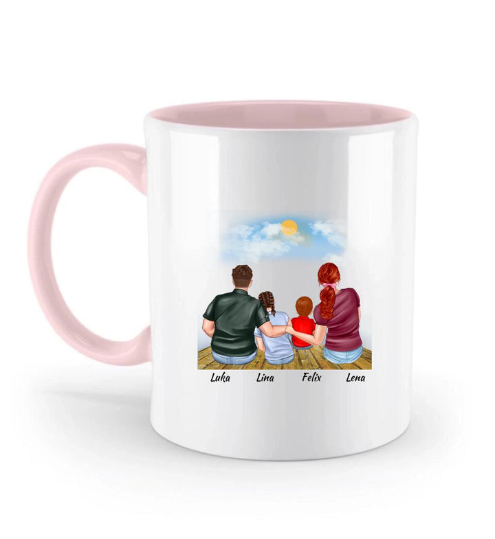 Happy Family-Frohe Familie - printpod.de