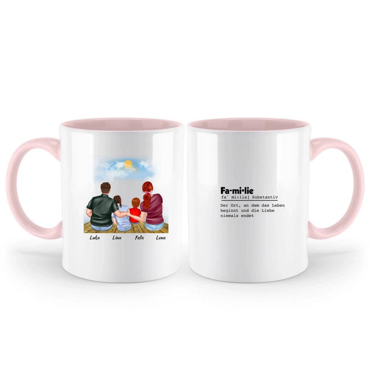 Happy Family-Frohe Familie - printpod.de