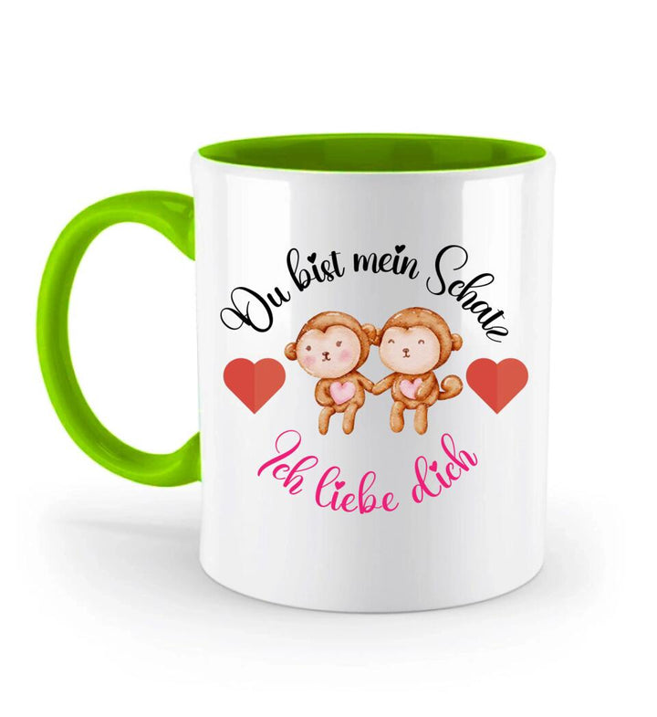 Du bist mein Schatz Tasse - Prsönliche Geschenke für Schatz - printpod.de