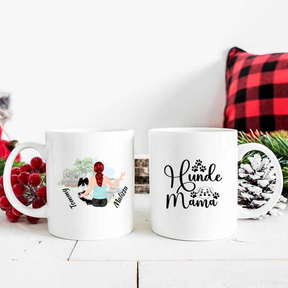 Personalisierbare Tasse- Hunde Mama