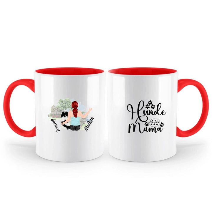 Personalisierbare Tasse- Hunde Mama - printpod.de