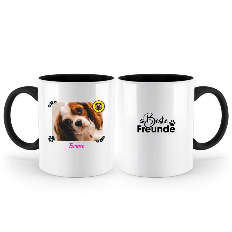 Fototassen für Hunde Hochladen und personalisieren Sie Ihr Hundefoto mit Ihnen - printpod.de