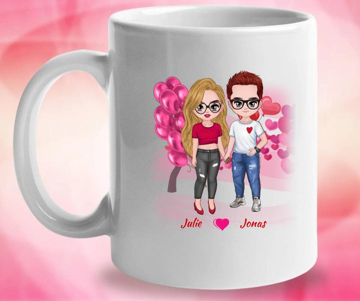 best friends tasse