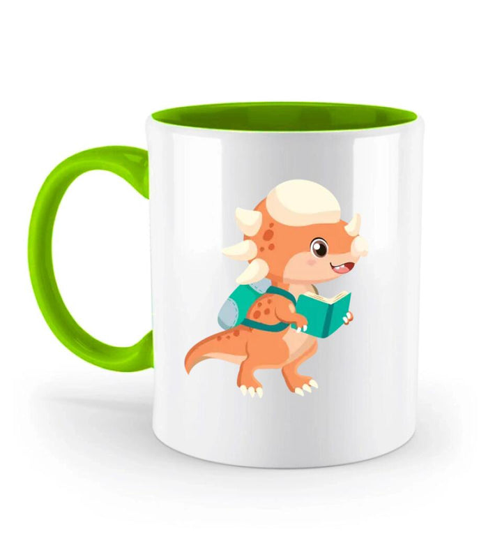 Einschulung geschenk, Dino tasse, Tasse schulkind mit namen, Geschenkideen, Schulanfang - printpod.de