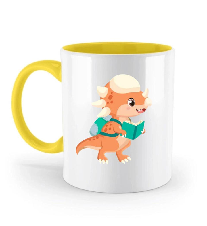 Einschulung geschenk, Dino tasse, Tasse schulkind mit namen, Geschenkideen, Schulanfang - printpod.de