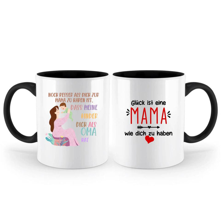 Noch besser als dich zur Mama zu haben ist,dass meine kinder dich als Oma hat Tasse - Personalisierte Tasse - printpod.de