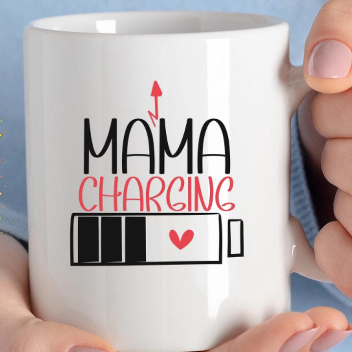 Mama Charging Tasse,Geschenk Muttertag,Geburtstagsgeschenk Mama,Personalisierte Tasse ,Mama Geschenk - printpod.de