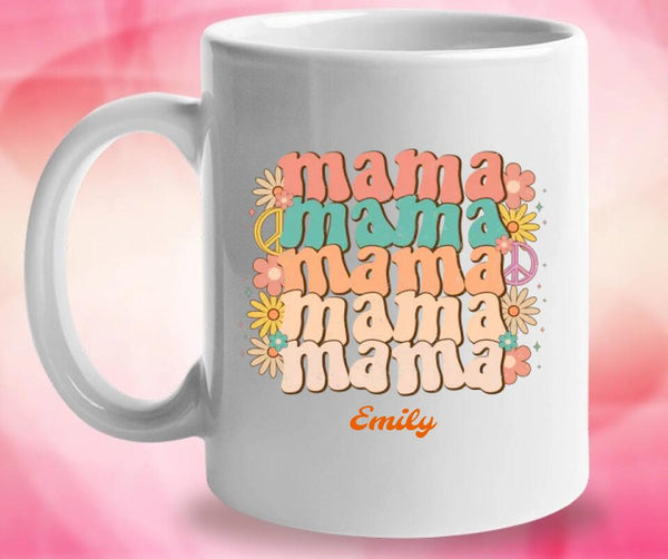 Mama Charging Tasse,Geschenk Muttertag,Geburtstagsgeschenk Mama,Personalisierte Tasse ,Mama Geschenk - printpod.de