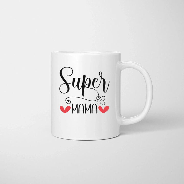 Noch besser als dich zur Mama zu haben, ist dass meine Kinder dich als Oma haben - Spruch Tasse - printpod.de