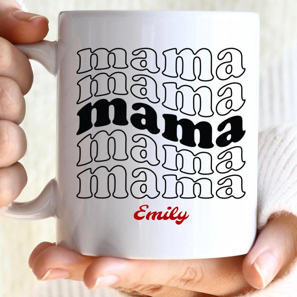 Meine Mama ist viel cooler als deine Tasse, Geschenk Muttertag, Geburtstagsgeschenk Mama - printpod.de