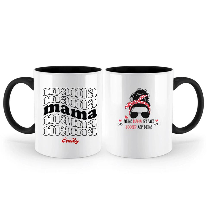 Meine Mama ist viel cooler als deine Tasse, Geschenk Muttertag, Geburtstagsgeschenk Mama - printpod.de