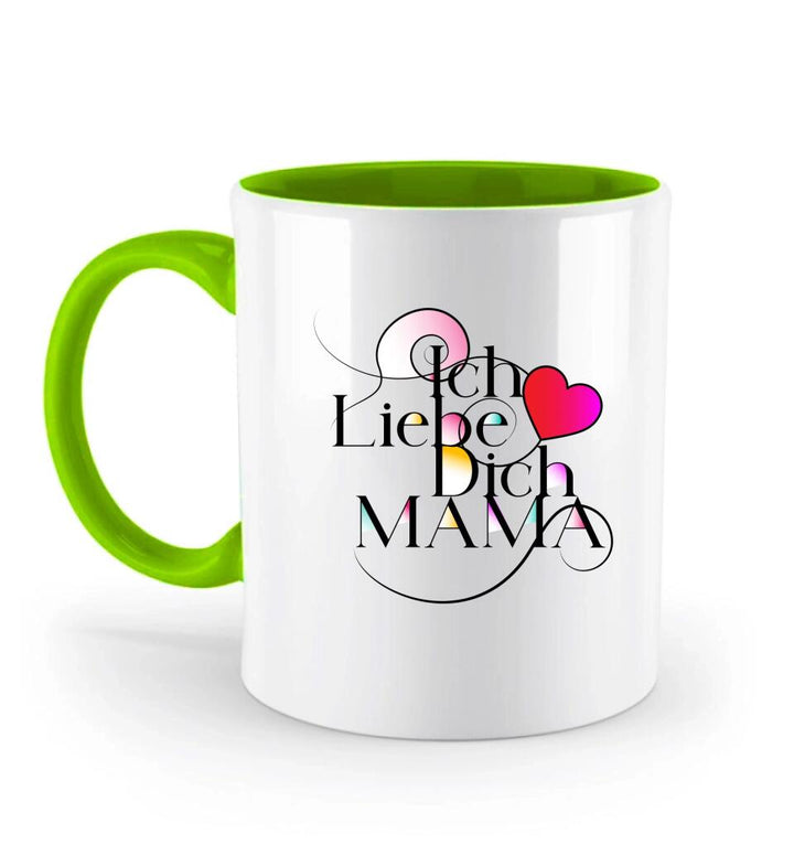 Ich Liebe Dich Mama ♥ - Spruch Tasse - Personalisierte Tasse - Spruch Tasse - printpod.de