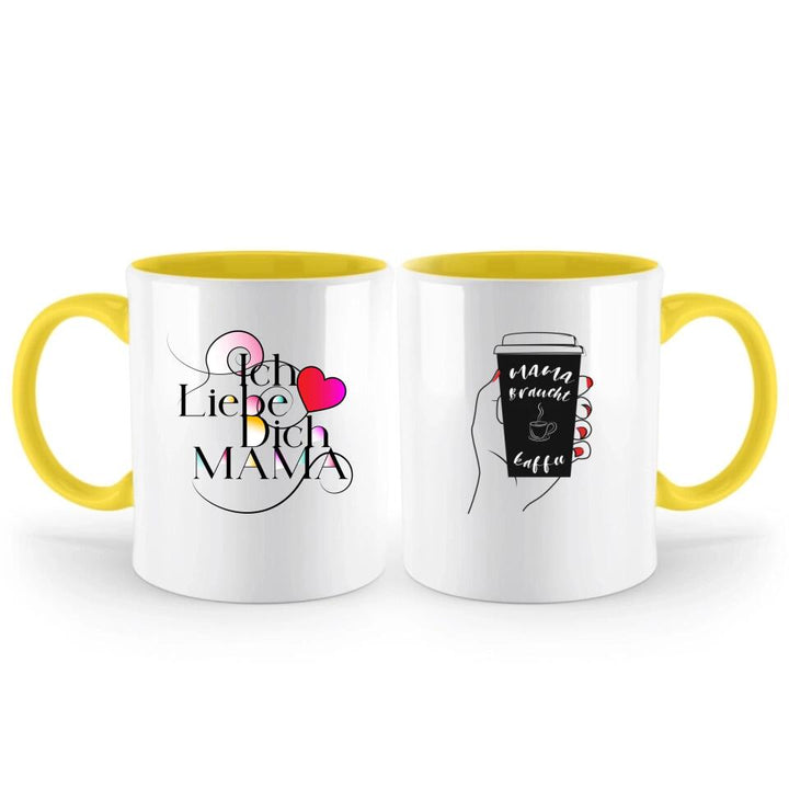 Ich Liebe Dich Mama ♥ - Spruch Tasse - Personalisierte Tasse - Spruch Tasse - printpod.de