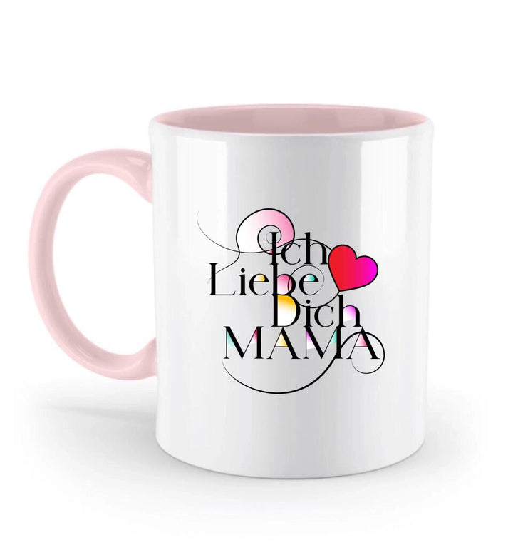 Ich Liebe Dich Mama ♥ - Spruch Tasse - Personalisierte Tasse - Spruch Tasse - printpod.de