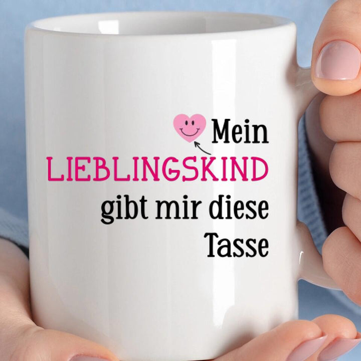 Mein Lieblingskind hat mir diese Tasse geschenkt Tasse, Mama Geschenk - printpod.de