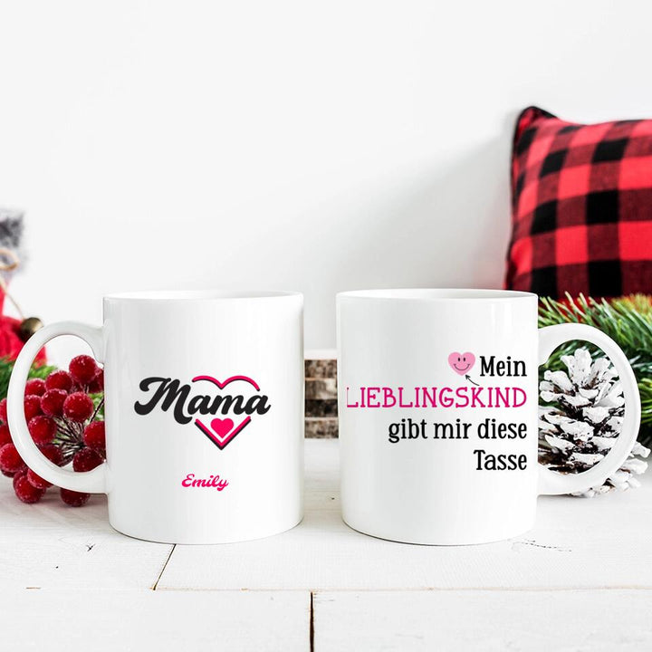 Mein Lieblingskind hat mir diese Tasse geschenkt Tasse, Mama Geschenk - printpod.de