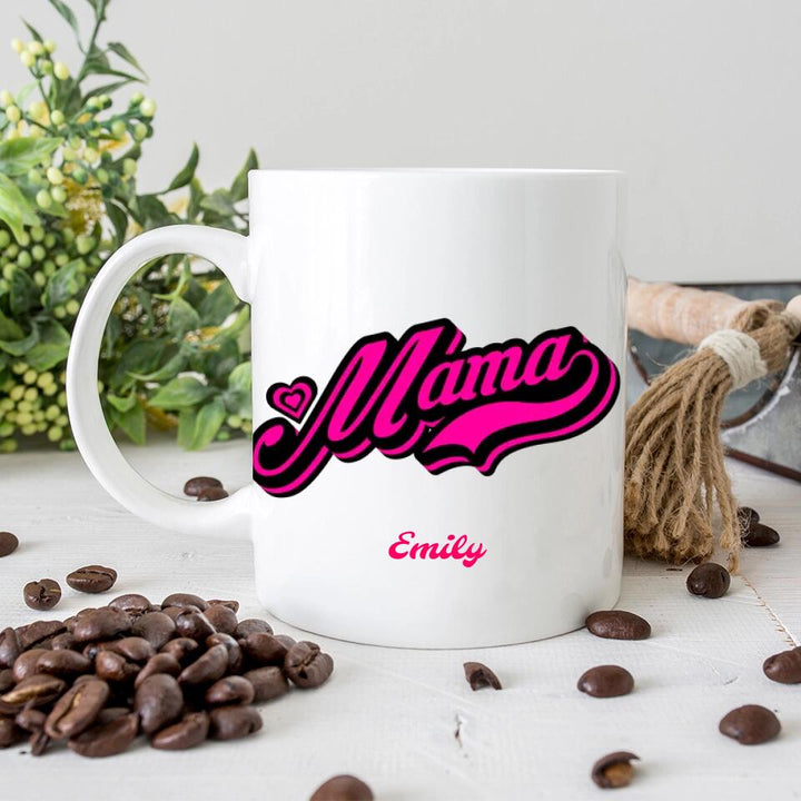 Ich bin die stolze MAMA einer verdammt coolen, Tochter und ja er hat mir dieses Tasse, Geschenk Muttertag, Personalisierte Tasse, Mama Geschenk, Mama Tasse, Geburtstagsgeschenk Mama - printpod.de