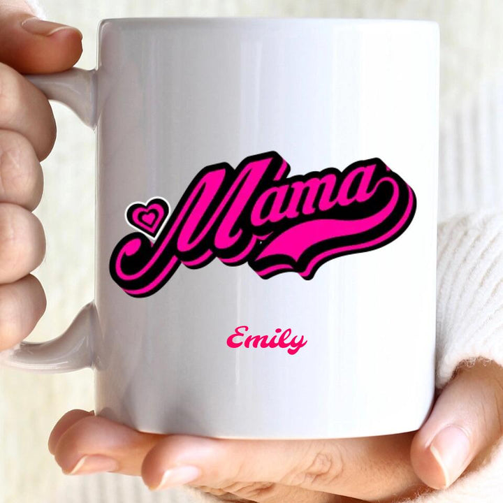 Ich bin die stolze MAMA einer verdammt coolen, Tochter und ja er hat mir dieses Tasse, Geschenk Muttertag, Personalisierte Tasse, Mama Geschenk, Mama Tasse, Geburtstagsgeschenk Mama - printpod.de