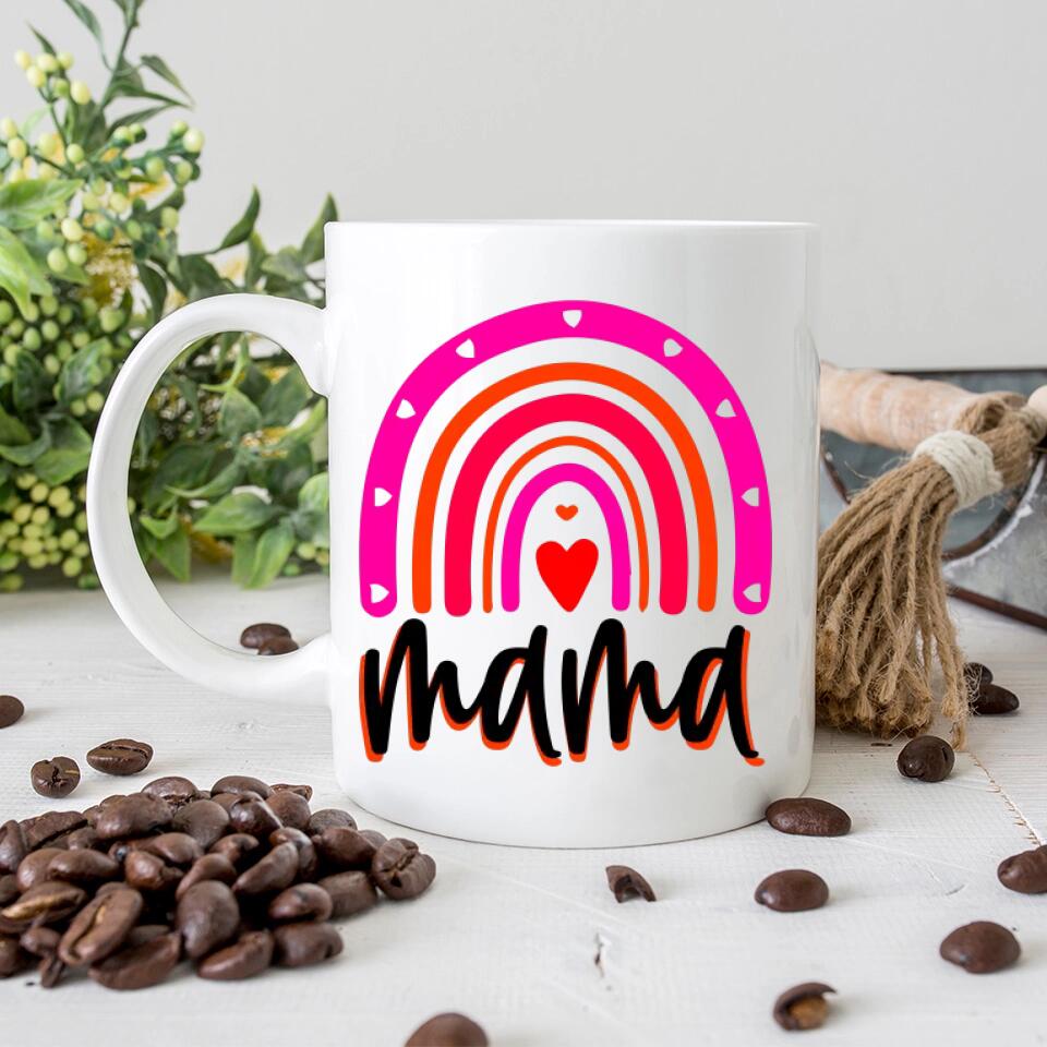 Geschenk Muttertag,Geburtstagsgeschenk Mama,Tasse ,Mama GeschenkTasse 24 + 7 + 365 = Mama,Geschenkideen - printpod.de