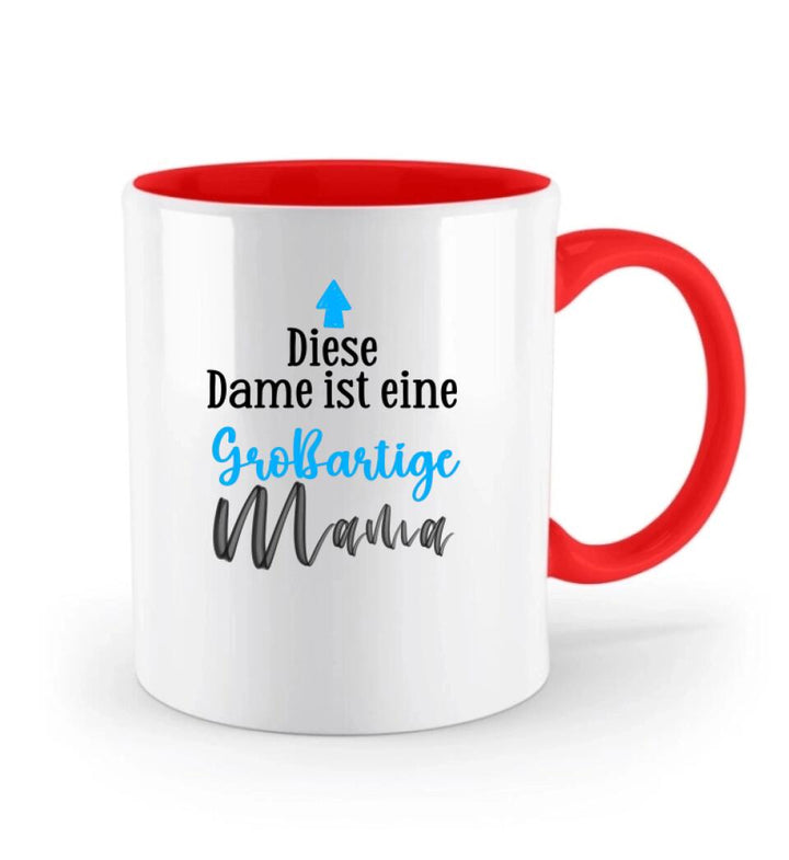 Diese Dame ist eine Großartige Mama Tasse,Geschenk Muttertag,Geburtstagsgeschenk Mama,Mama Tasse - printpod.de